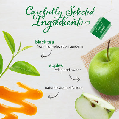 Ingredients of Caramel Apple Tea