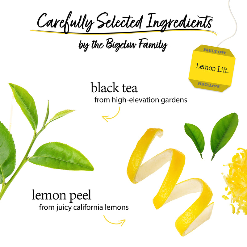 Ingredients of Lemon Lift Tea