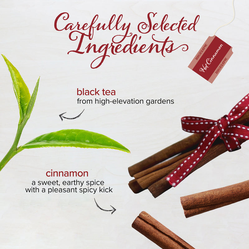 Ingredients of Hot Cinnamon Tea