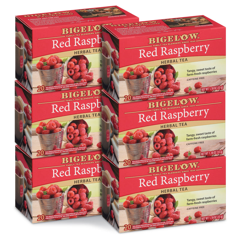 6 Boxes of Red Raspberry