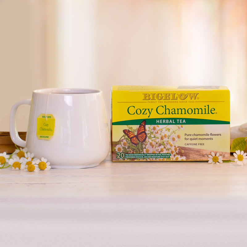 Cup of Cozy Chamomile Herbal Tea
