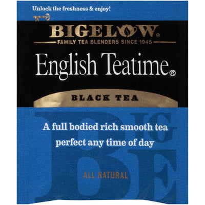 Foil packet of English Teatime