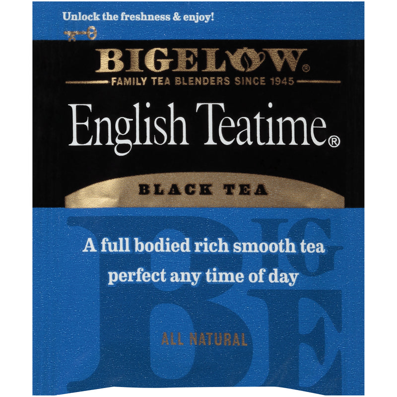 Foil packet of English Teatime