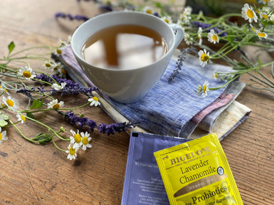 Cup of Lavender Chamomile Plus Probiotics Herbal Tea