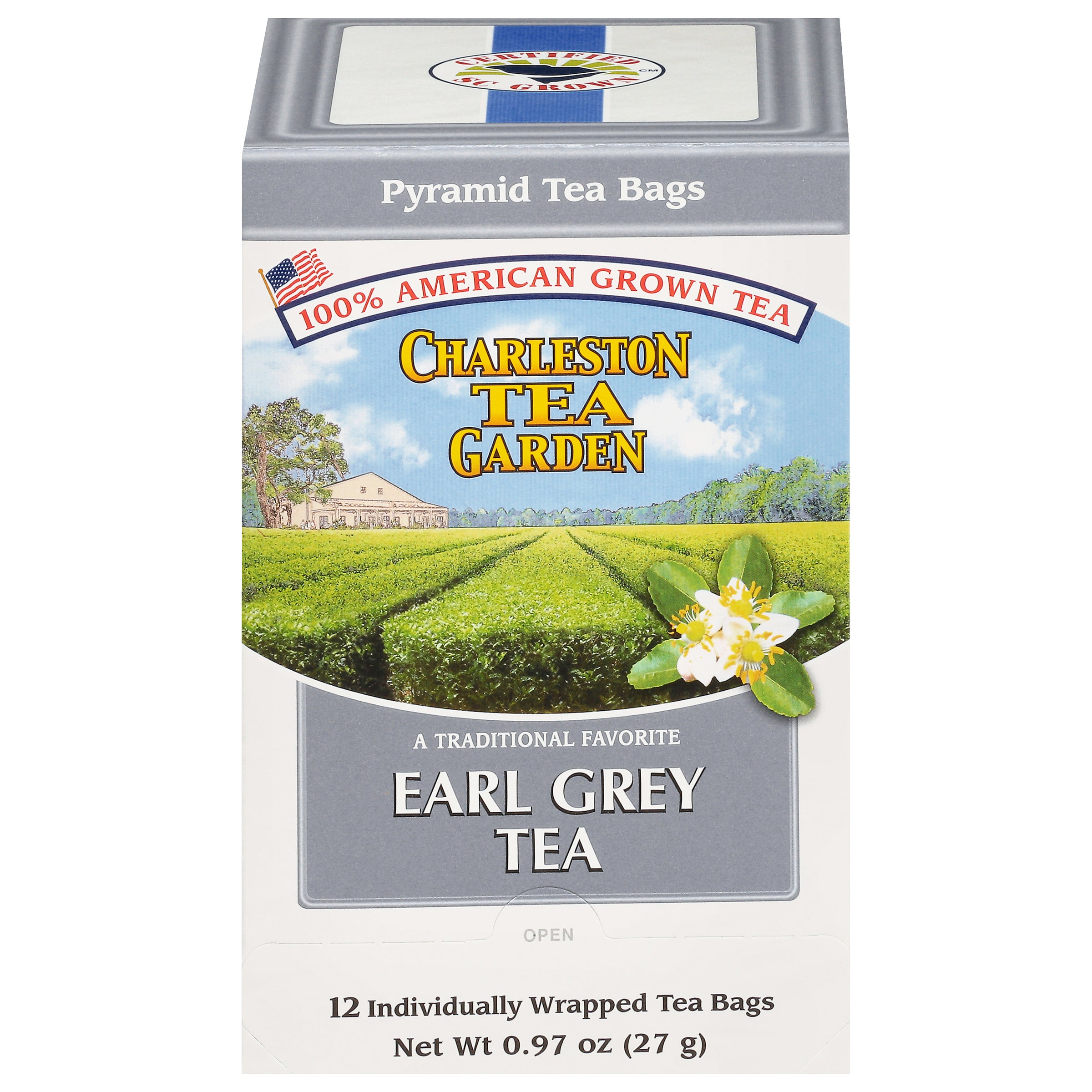 Charleston Tea Earl Grey Pyramid Bags - Case of 6 boxes- total of 72 ...