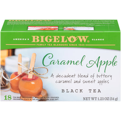 Front of Caramel Apple Black Tea box