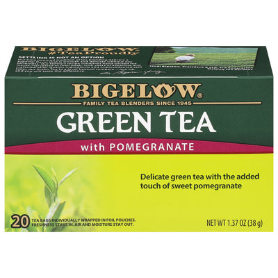 Front of Green Tea with Pomegranate Box