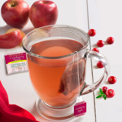 Cup of Cranberry Apple Herbal Tea