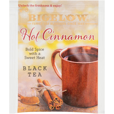 Foil packet of Hot Cinnamon Tea