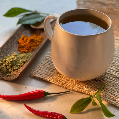 Cup of Benefits Turmeric Chili Matcha Green Tea K-Cup