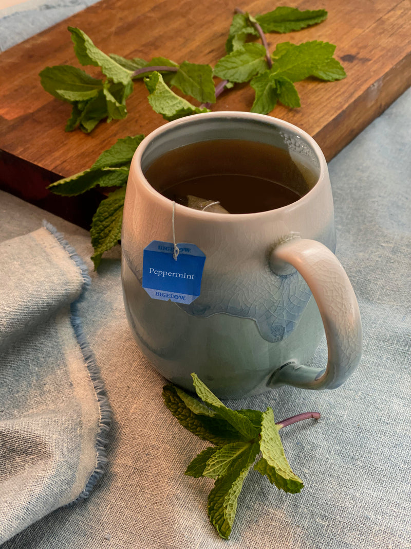Cup of Peppermint Herbal Tea
